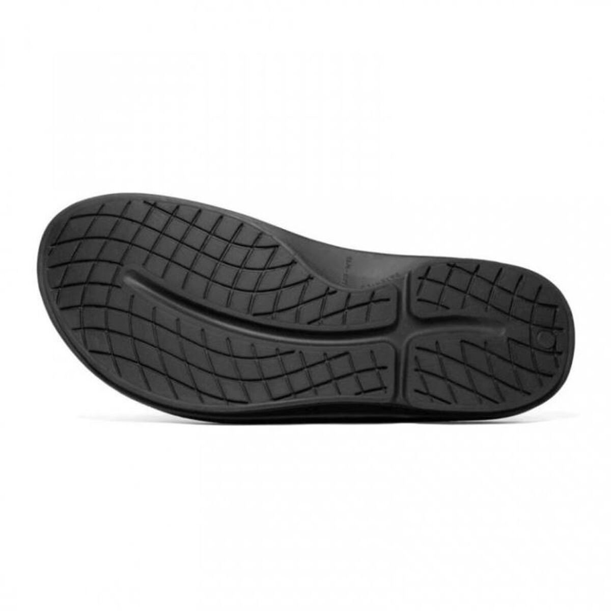 Men’s Flip Flops OOfos Recovery Ooahh Sport Black
