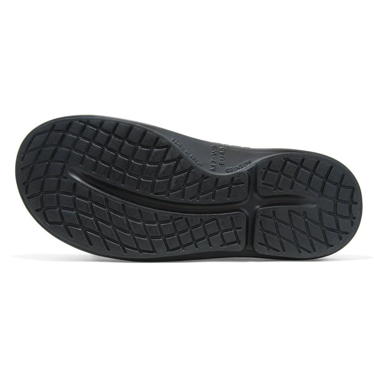 Children’s Padel Trainers OOfos Recovery Ooclog Black