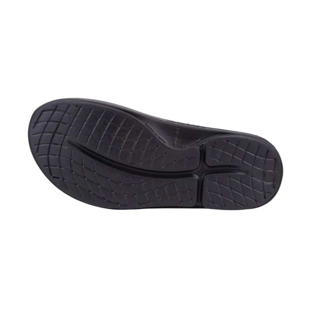 Men’s Flip Flops OOfos Recovery Ooahh Sport Black