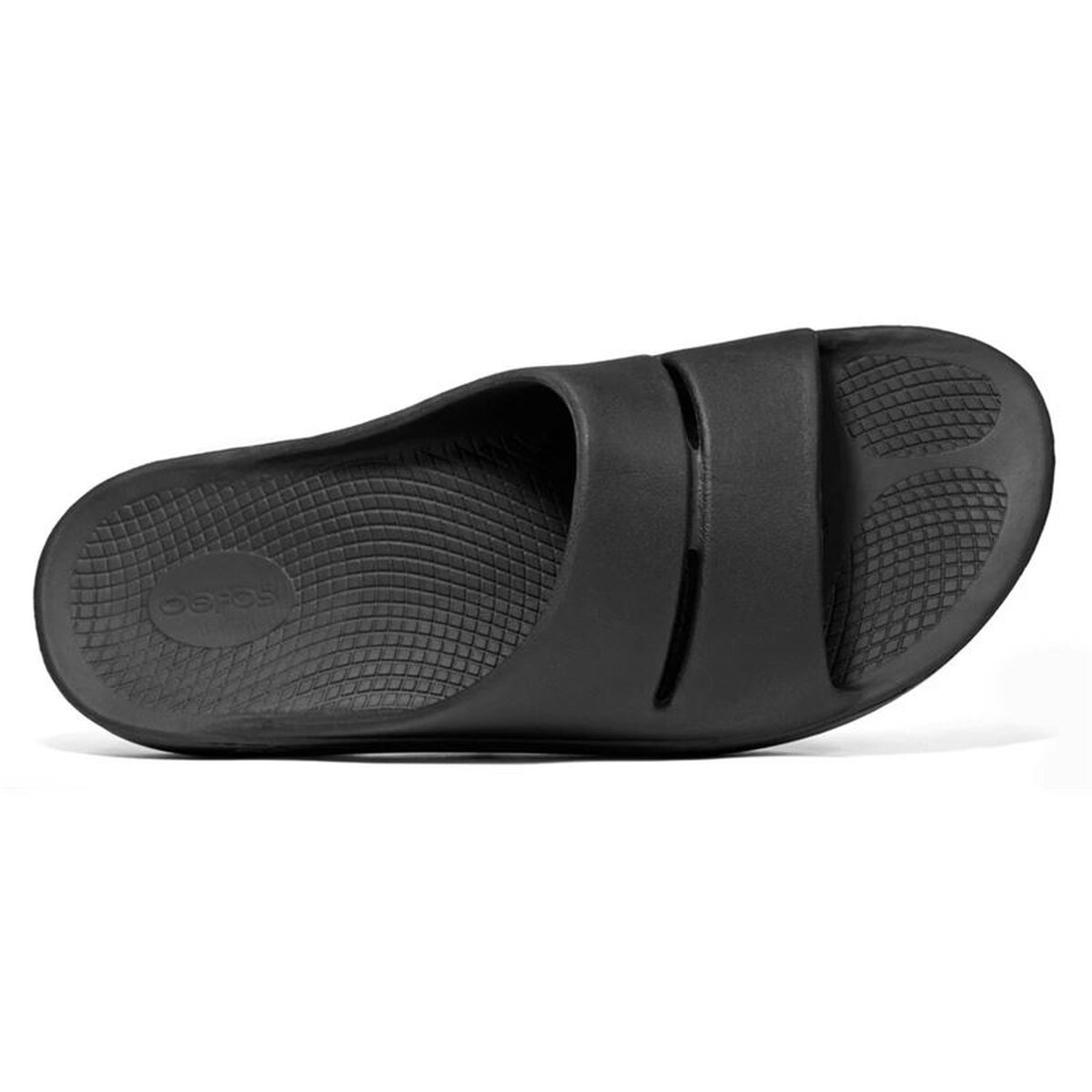 Men’s Flip Flops OOfos Recovery Ooahh Black