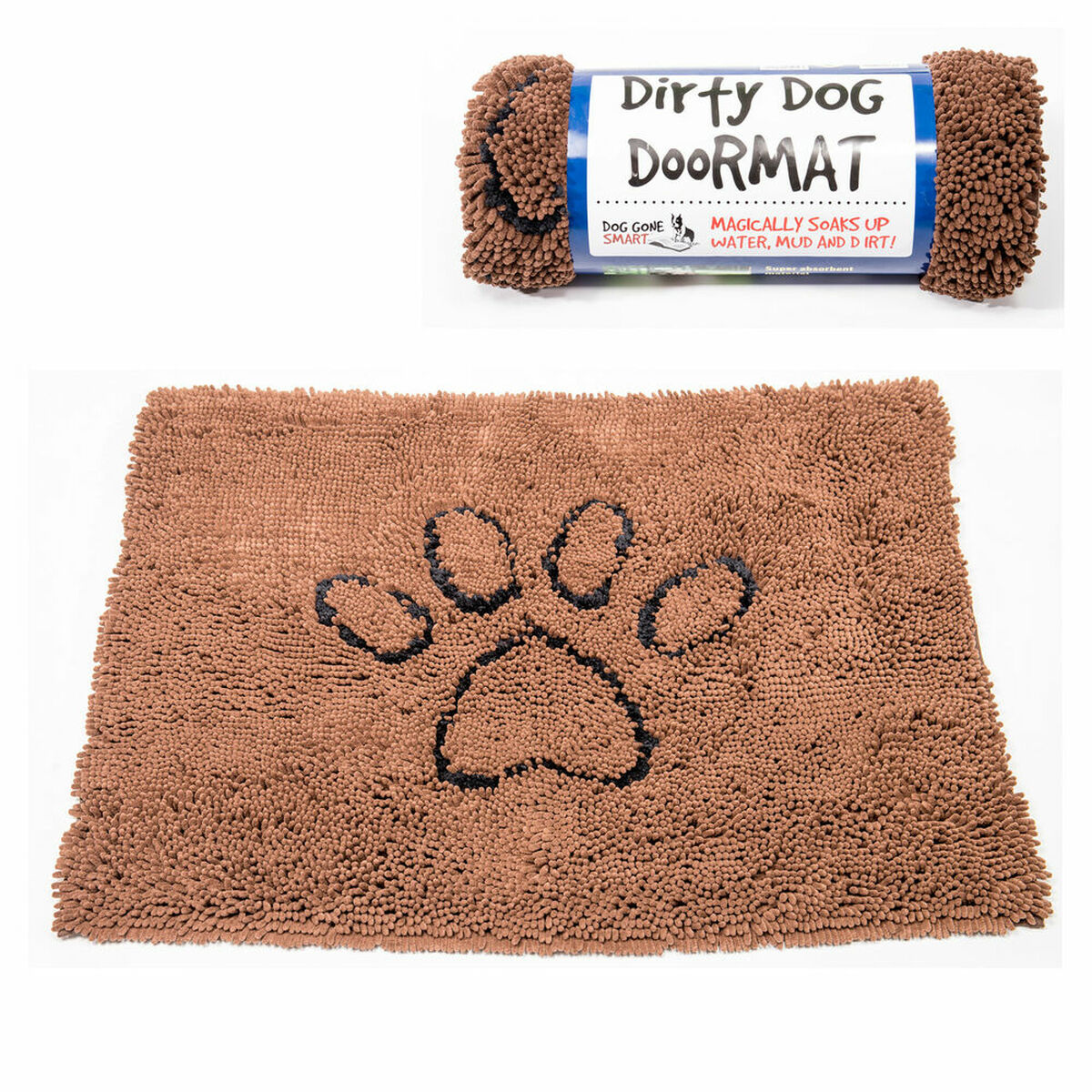 Dog Carpet Dog Gone Smart Microfibres Brown (89 x 66 cm) Dog Carpet Dog Gone Smart Microfibres Brown (89 x 66 cm)