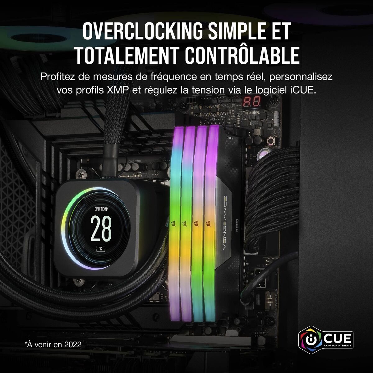 RAM Memory Corsair 1867488 64 GB DDR5 5200 MHz CL40
