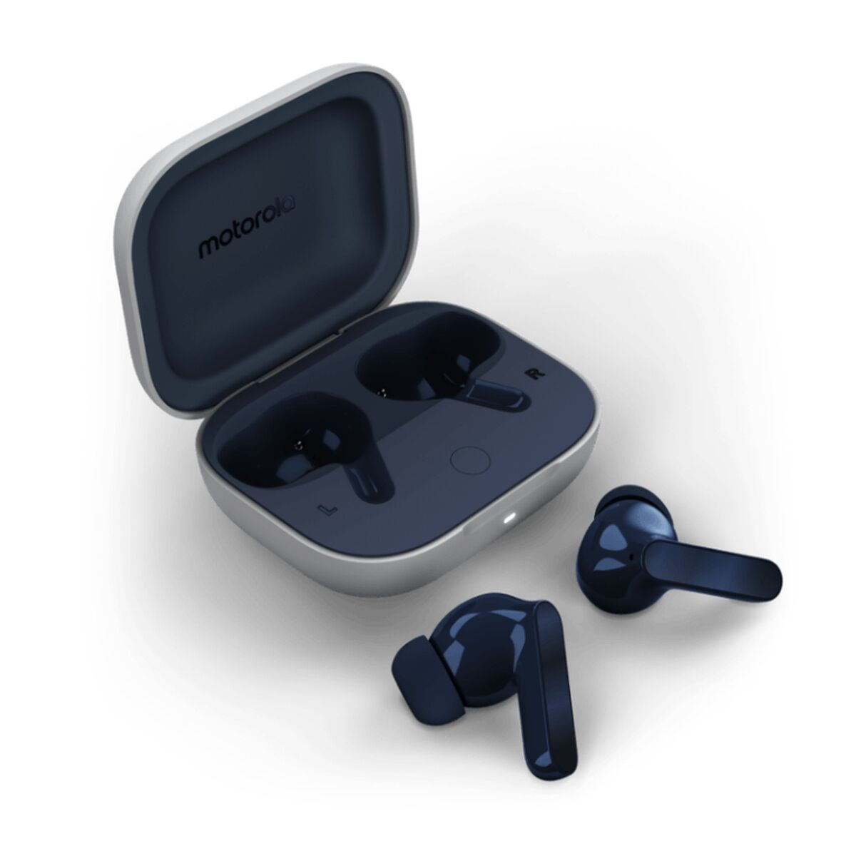 In-ear Bluetooth Headphones Motorola Buds Blue Navy Blue