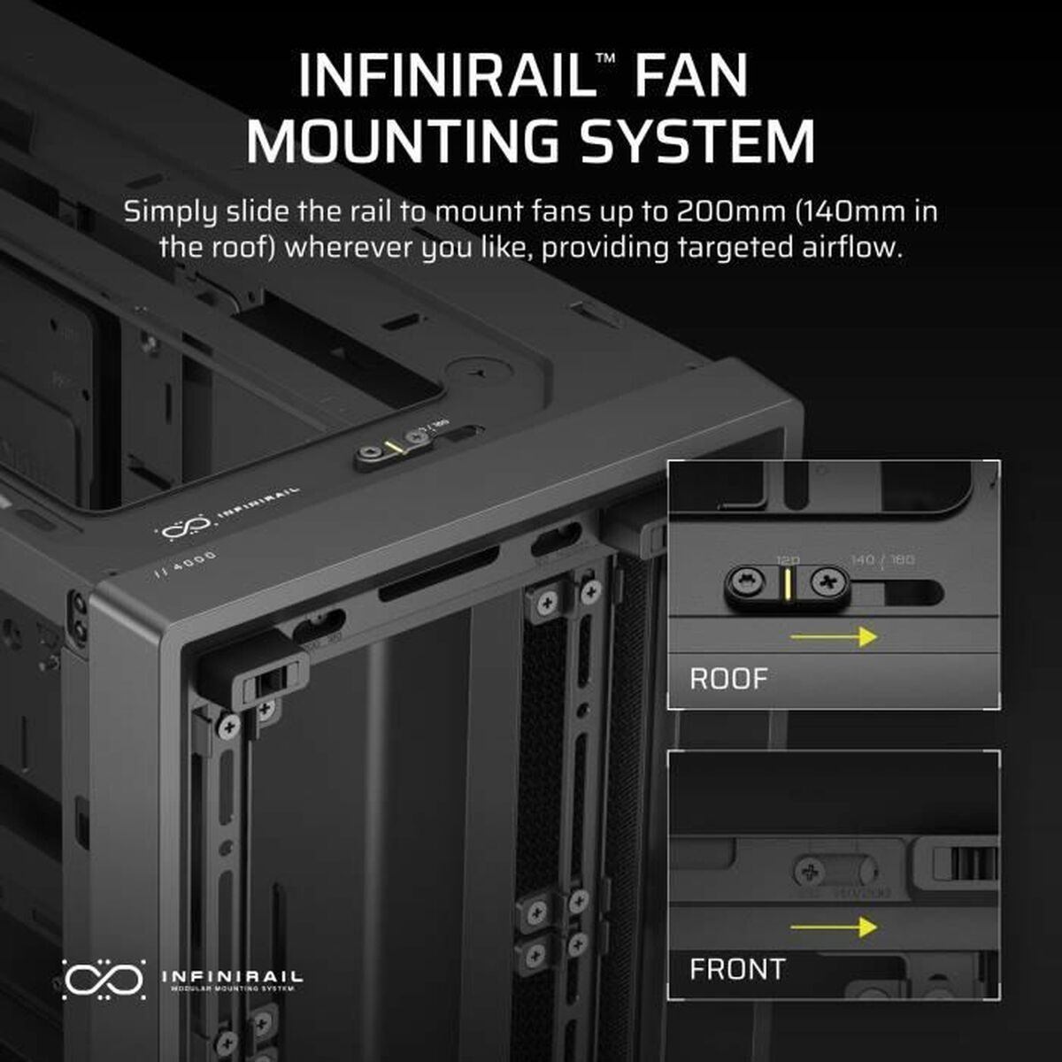 ATX Semi-tower Box Corsair Black