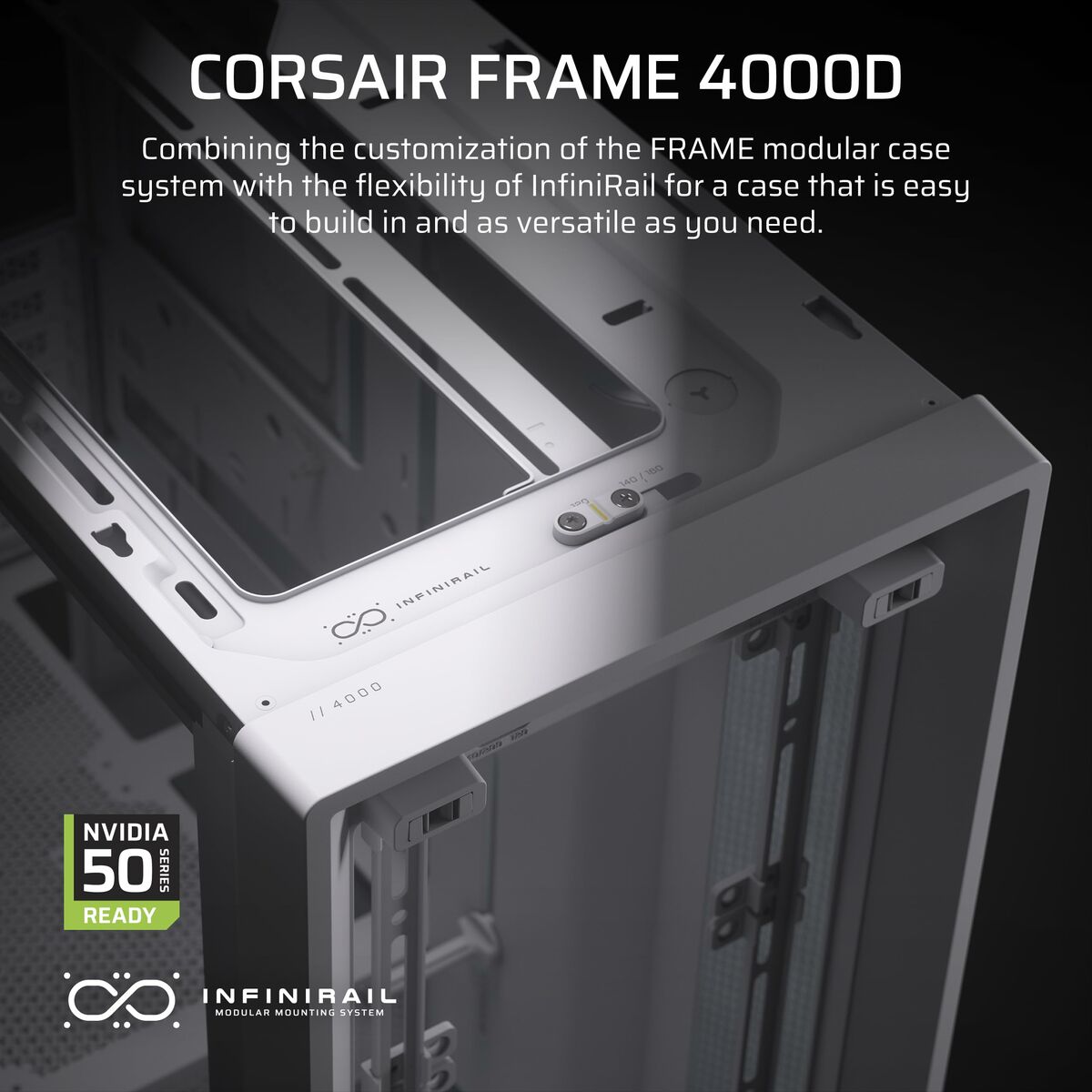 ATX Semi-tower Box Corsair White