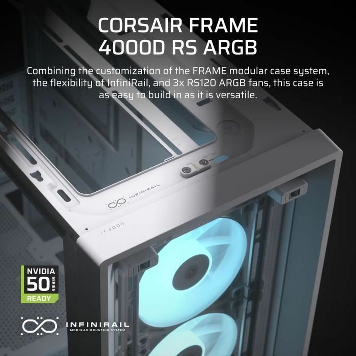 ATX Semi-tower Box Corsair White