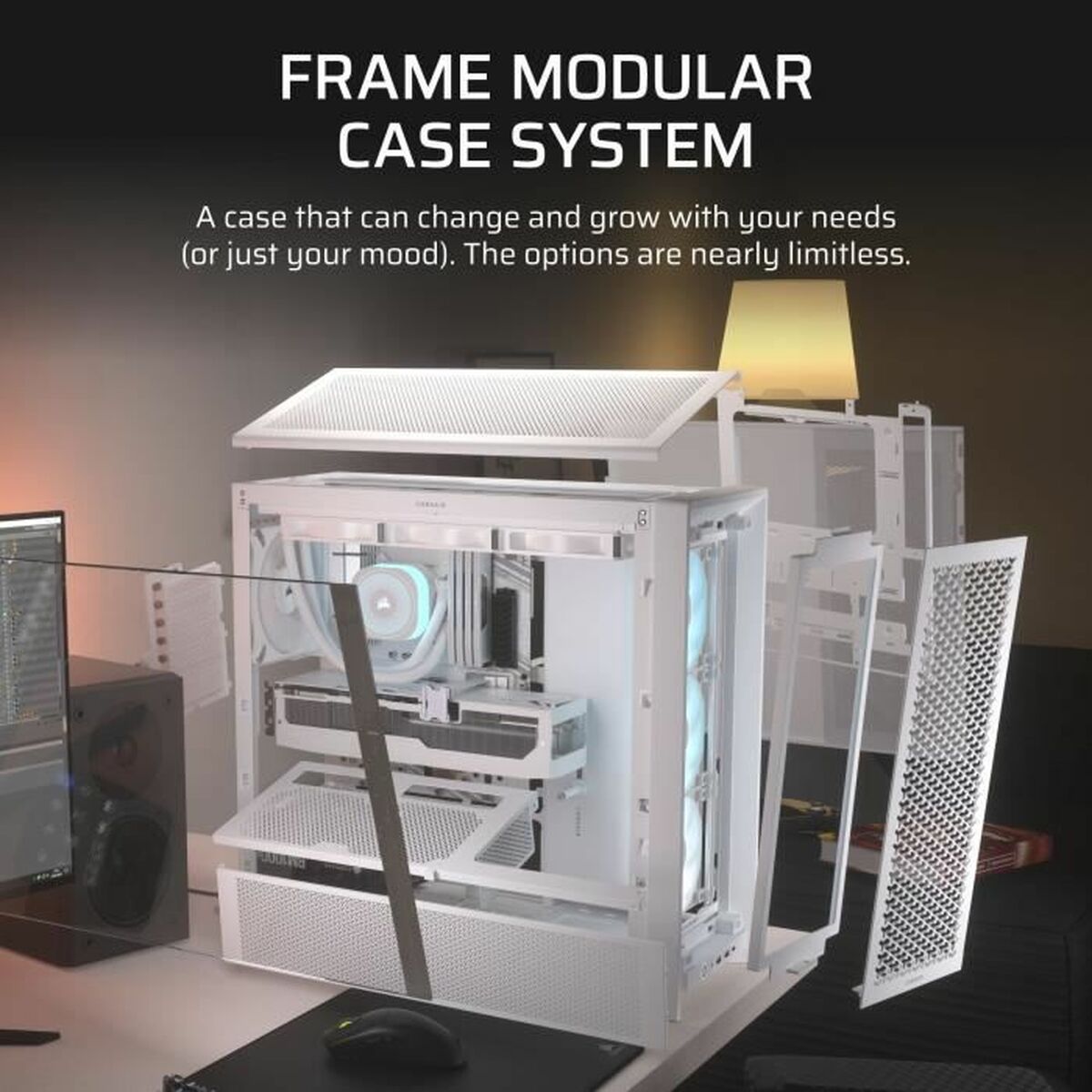ATX Semi-tower Box Corsair White