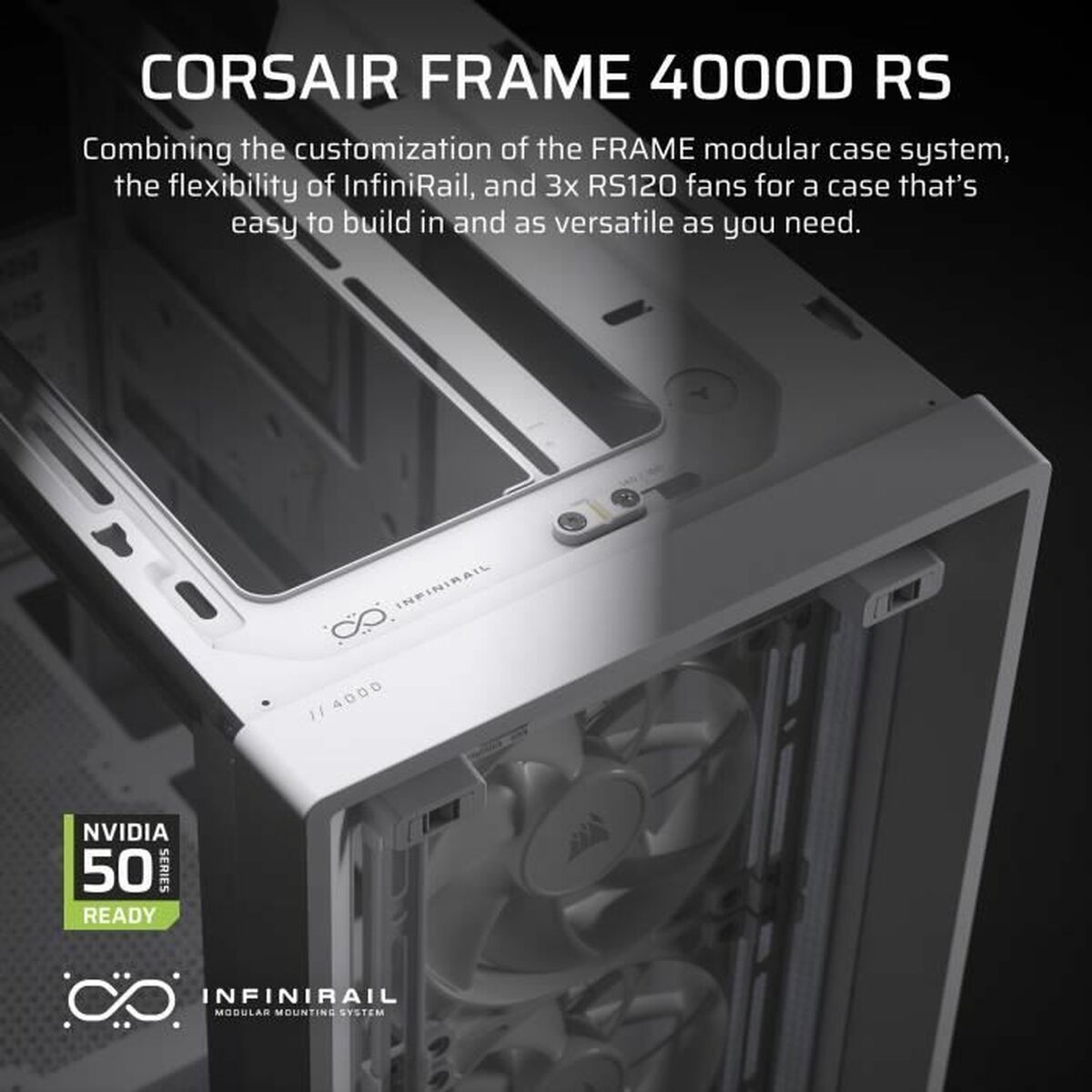 ATX Semi-tower Box Corsair White