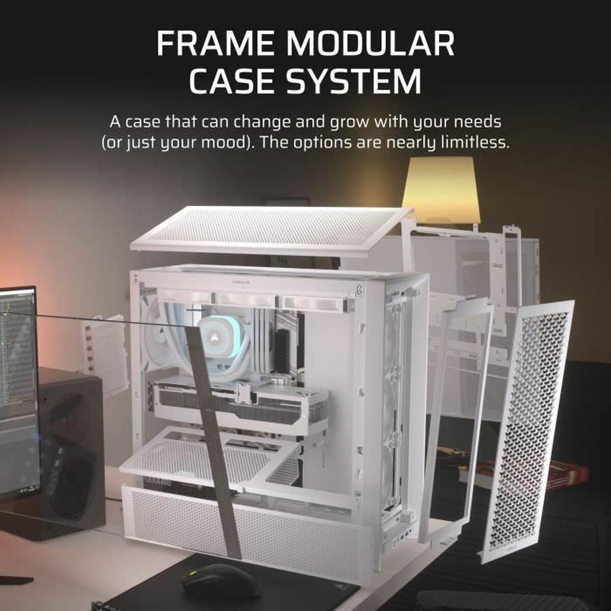 ATX Semi-tower Box Corsair White