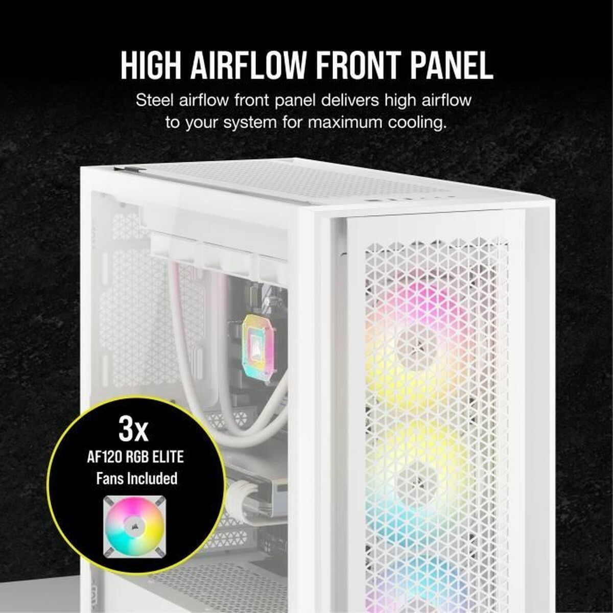 ATX Semi-tower Box Corsair White