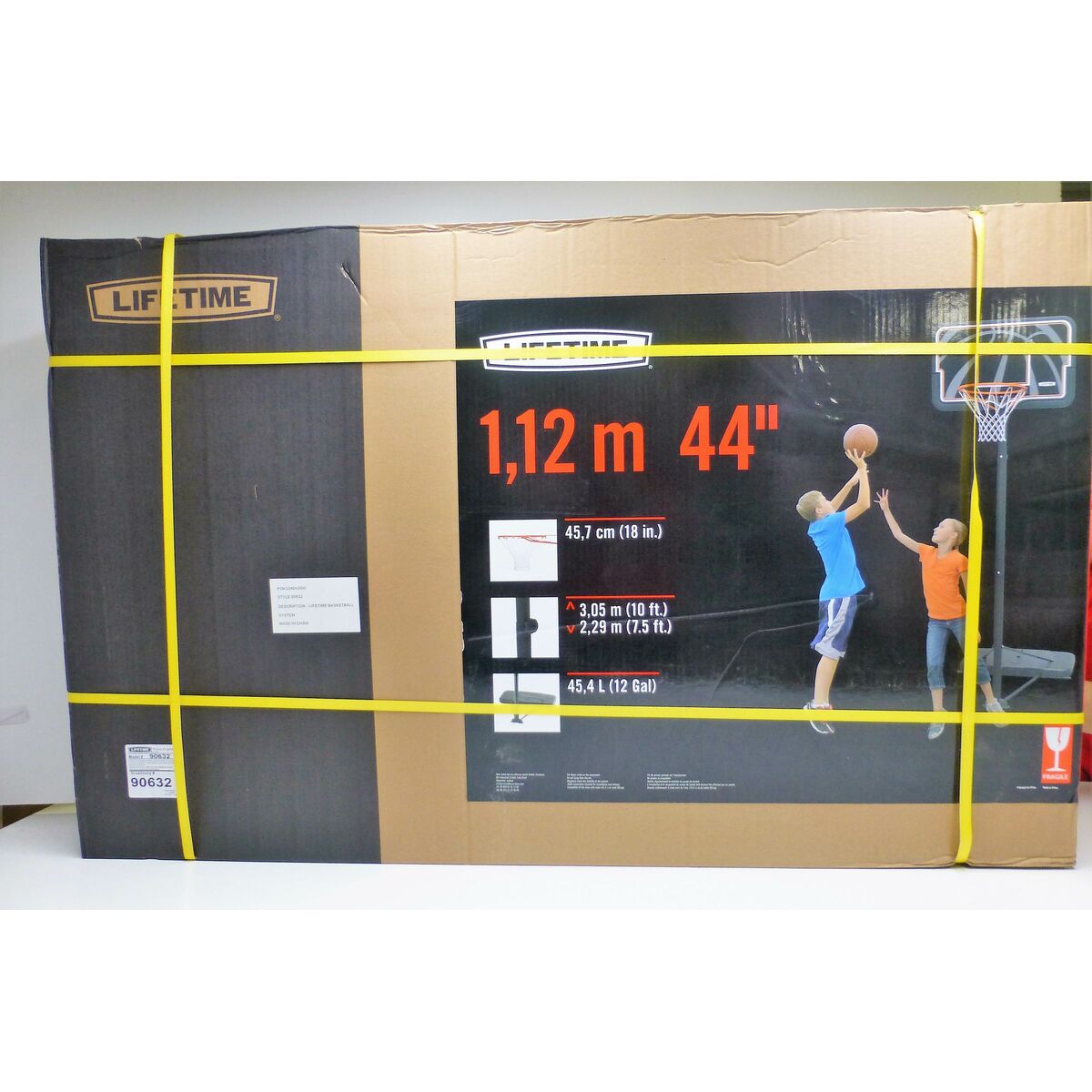 Basketball Basket Lifetime 112 x 305 cm
