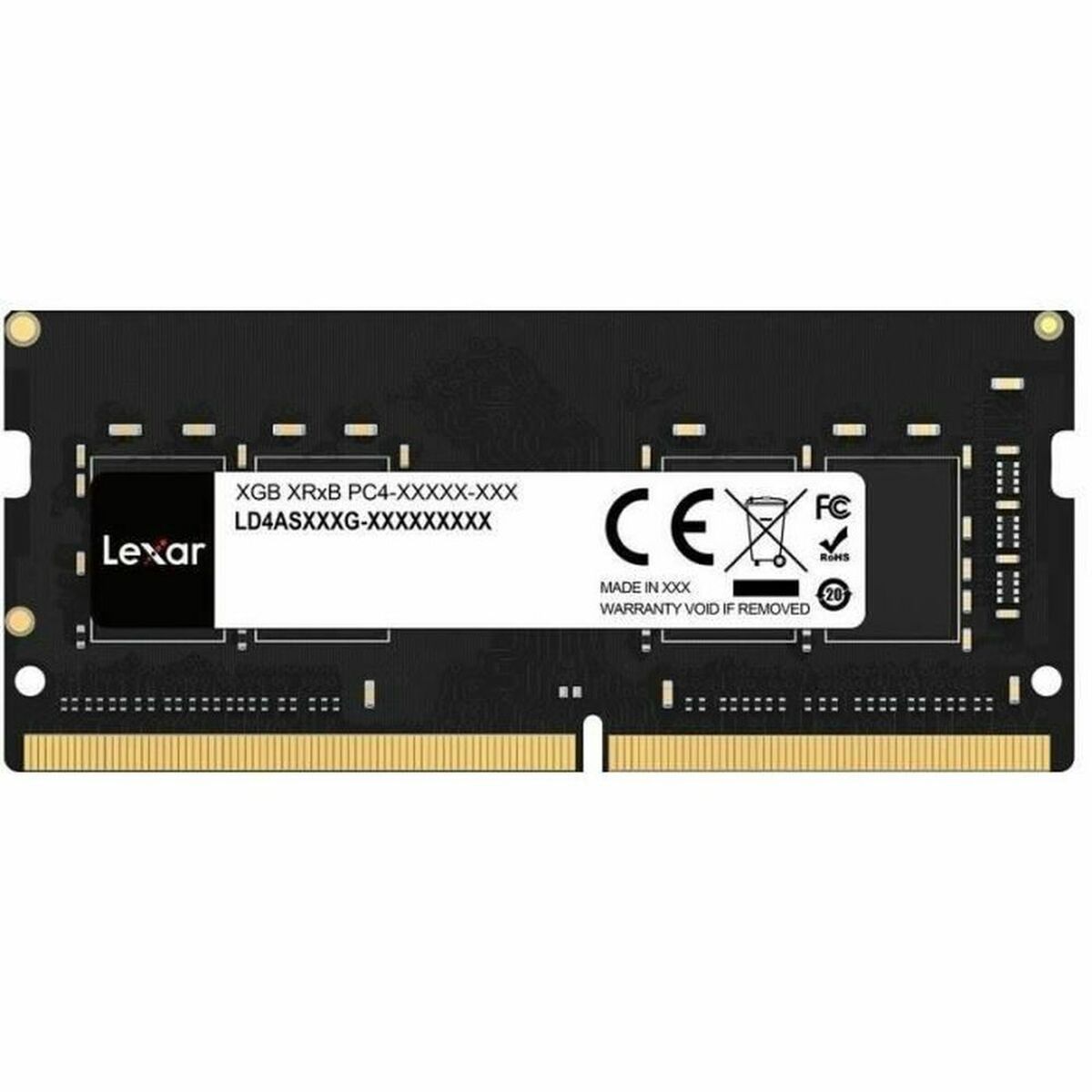 RAM Memory Lexar LD4AS008G-B3200GSST 8 GB DDR4 3200 MHz CL22 RAM Memory Lexar LD4AS008G-B3200GSST 8 GB DDR4 3200 MHz CL22