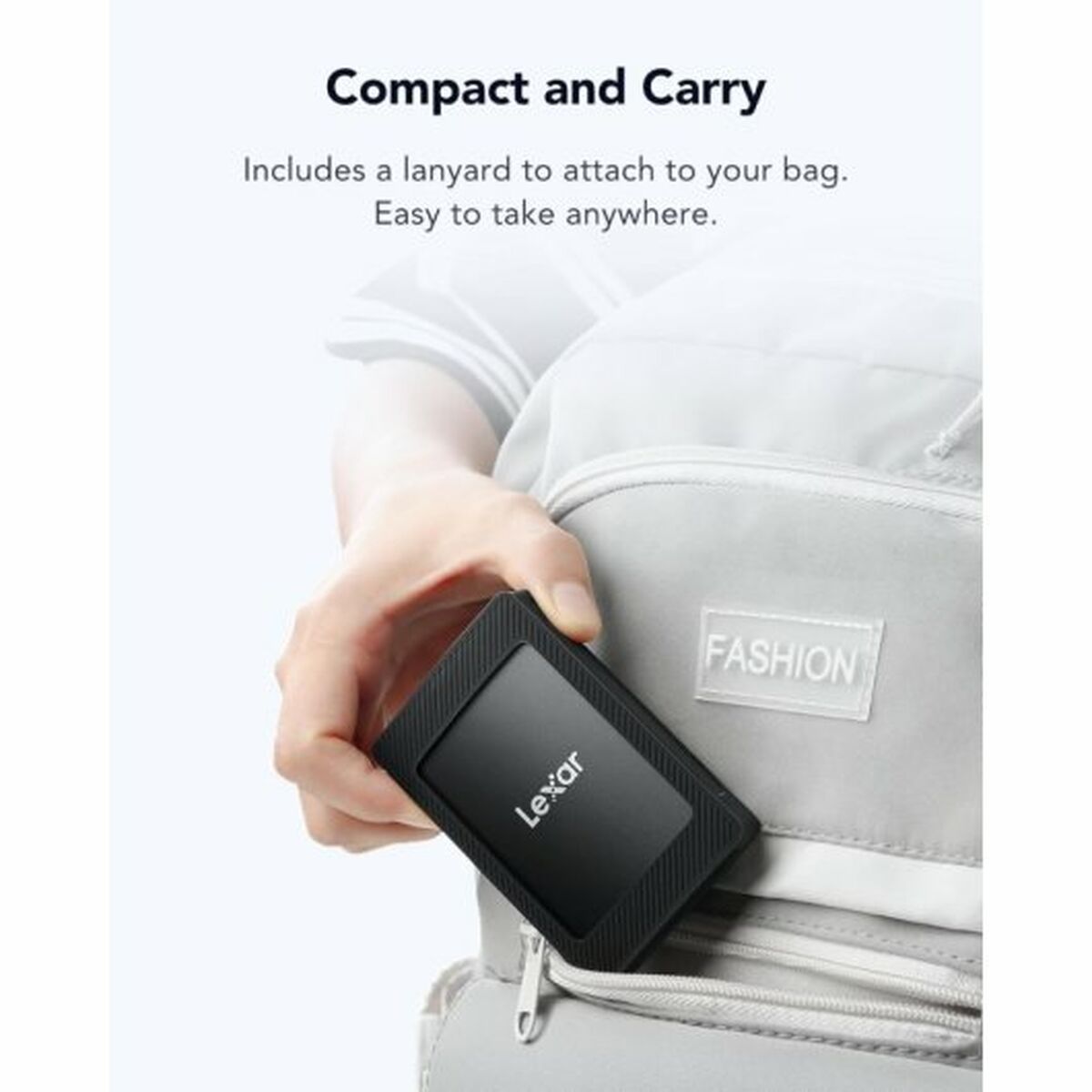 External Hard Drive Lexar LSL500M001T-RNBNG Black 1 TB