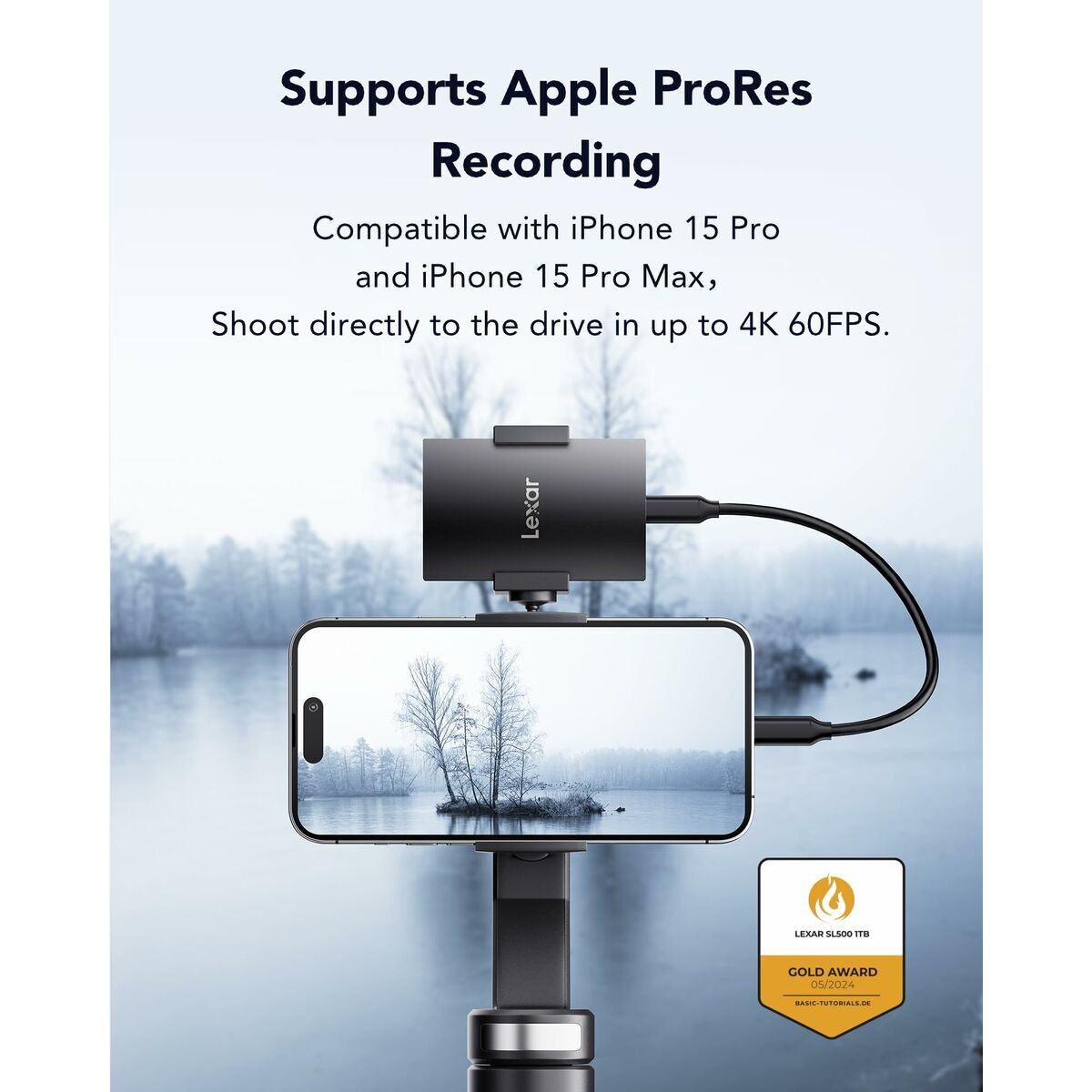 External Hard Drive Lexar LSL500X001T-RNBNG 1 TB SSD