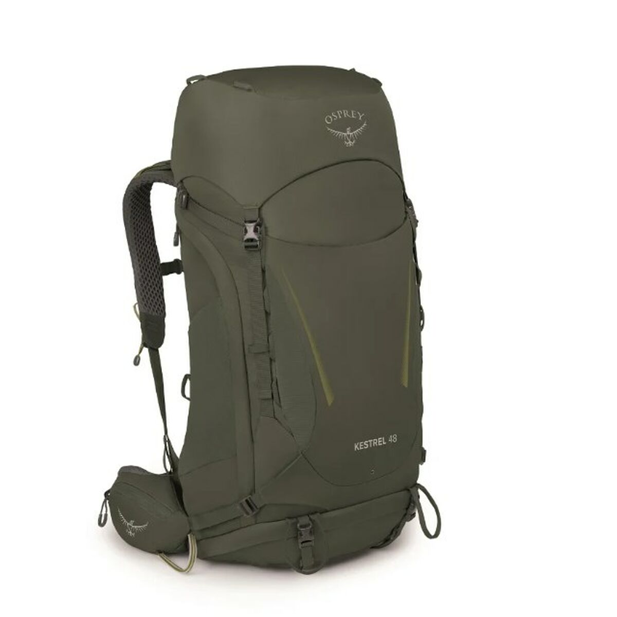 Hiking Backpack Osprey Kestrel 48 Khaki 48 L