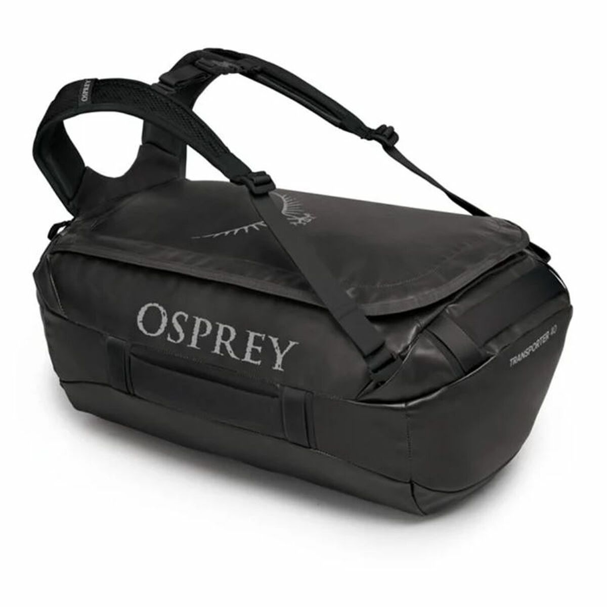 Gym Bag Osprey Transporter  Black 40 L