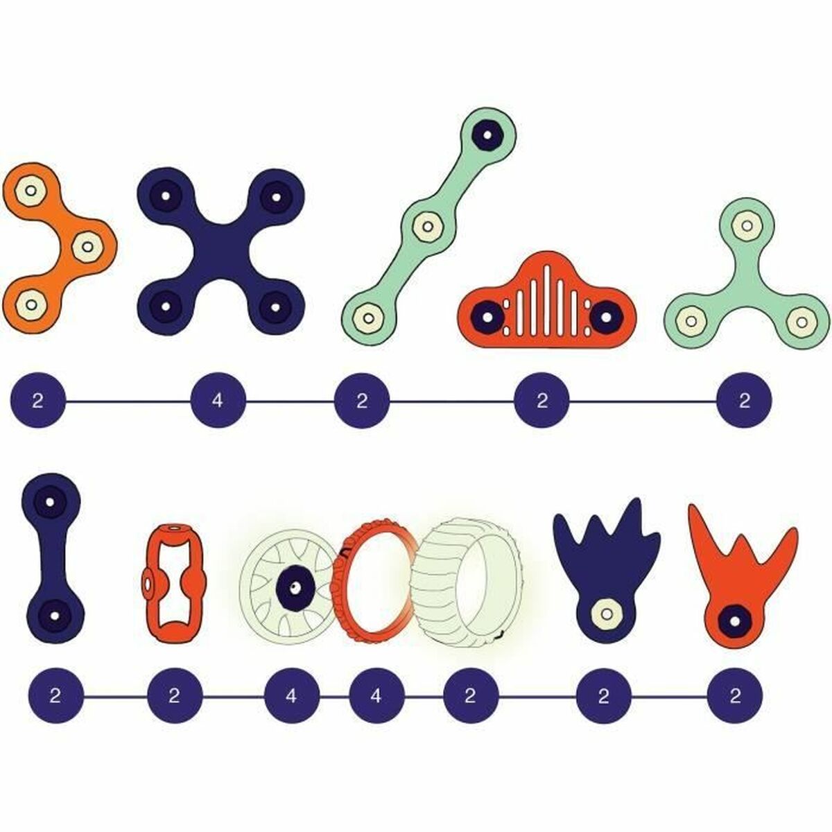 Construction set Gipsy Toys