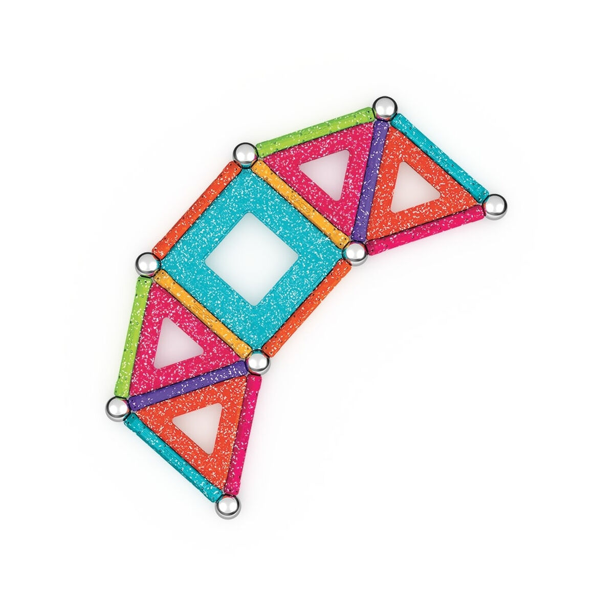 Playset Geomag Glitter (35 Pieces)