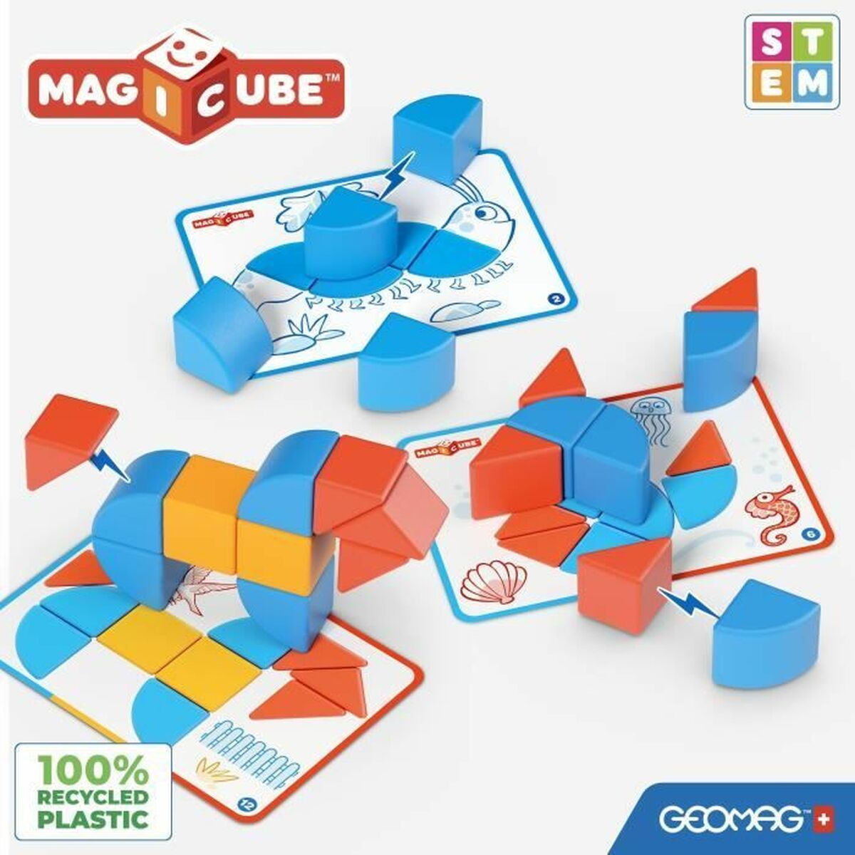Construction set Geomag Magicube