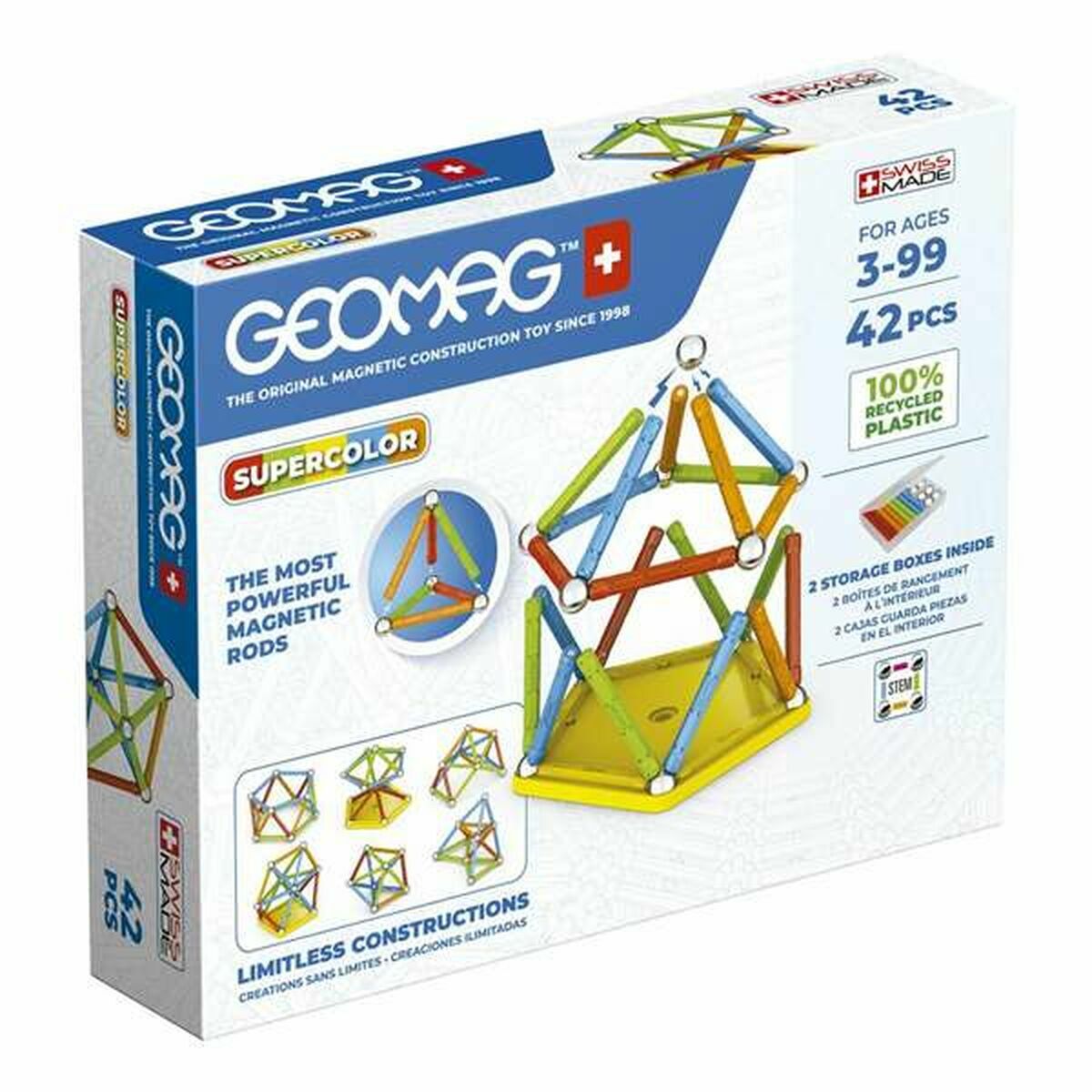 Educational Game Geomag 42 Pieces