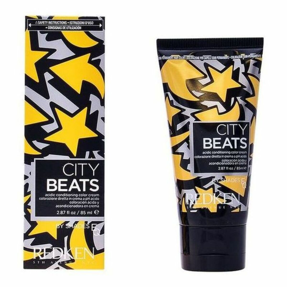 Semi-permanent Colourant City Beats Redken City Beats Yellow Cab 85 ml Semi-permanent Colourant City Beats Redken City Beats Yellow Cab 85 ml