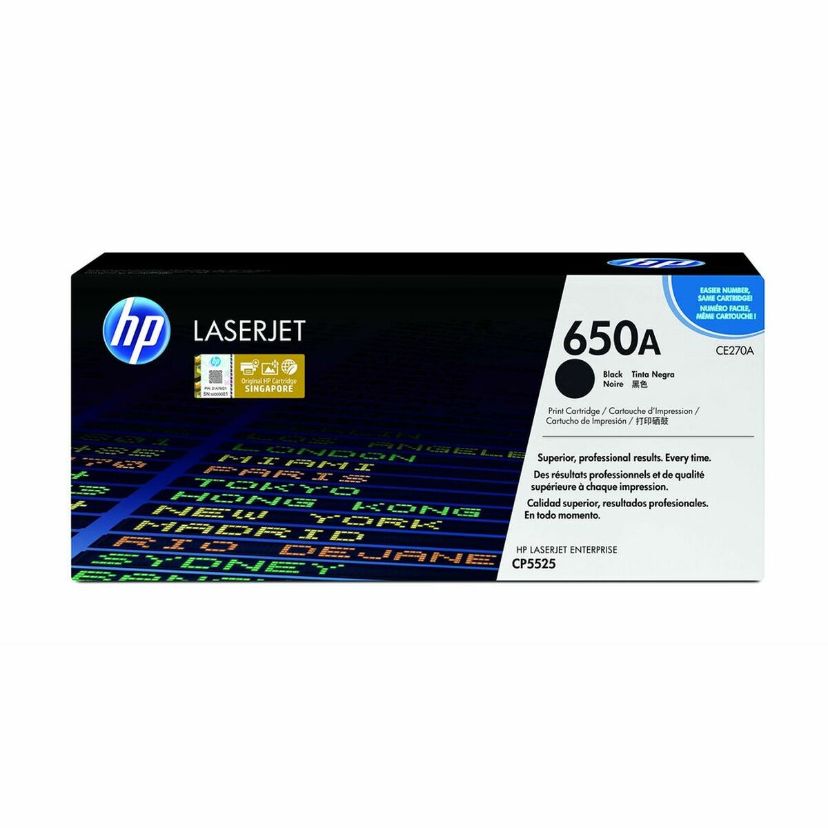 Toner HP CE270A Black