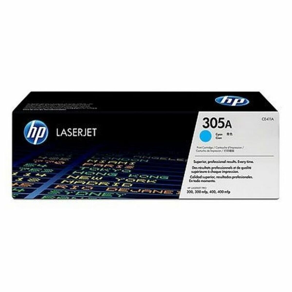 Original Toner HP CE411A Cyan