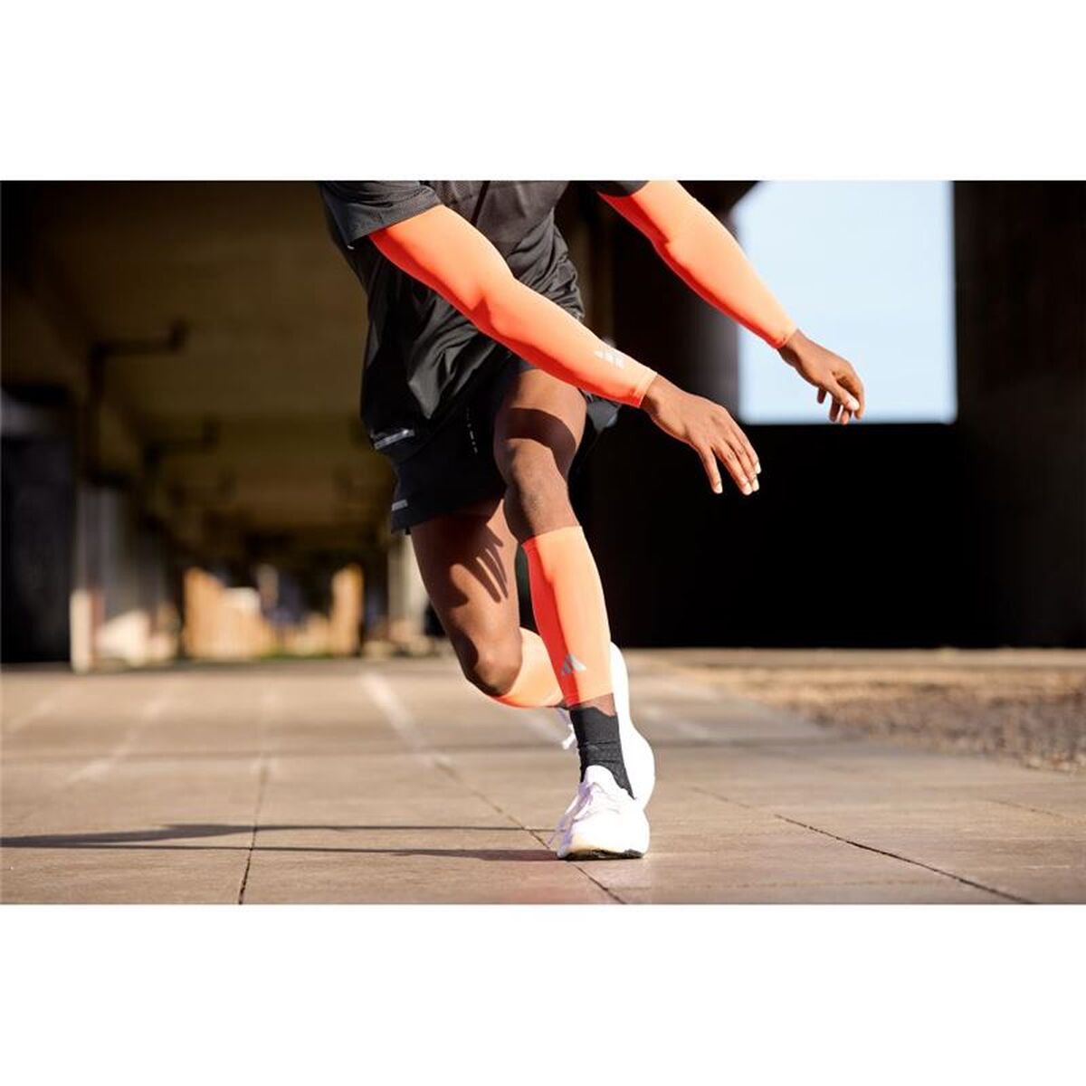 Sports Compression Calf Sleeves Adidas ADSL-13013RD