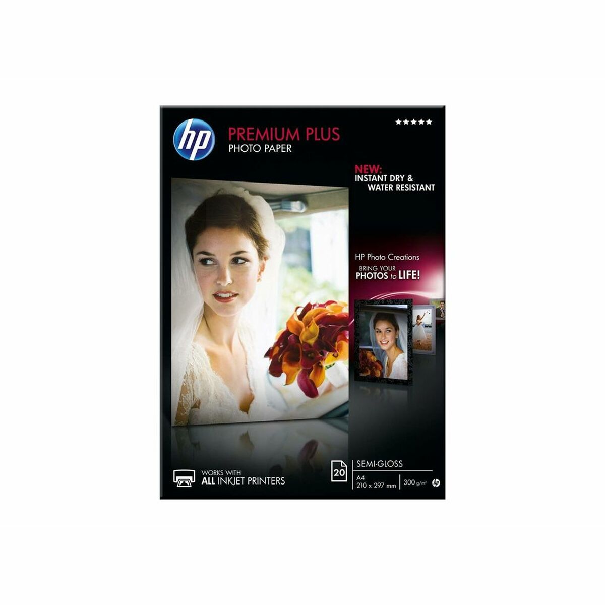Printer Paper HP CR673A White A4 20 Sheets Printer Paper HP CR673A White A4 20 Sheets