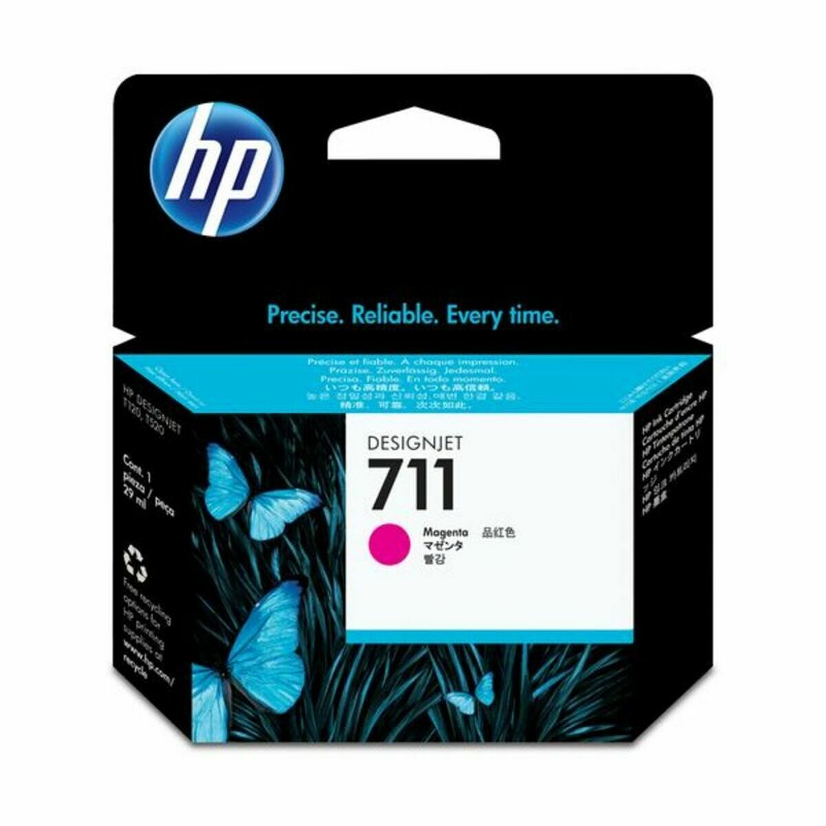 Original Ink Cartridge HP CZ131A Magenta Multicolour Original Ink Cartridge HP CZ131A Magenta Multicolour