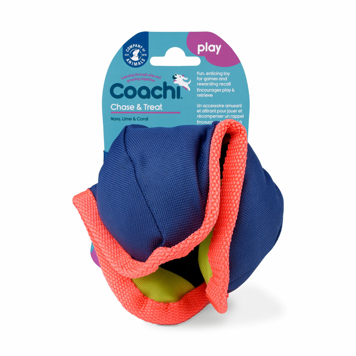 Training toy Coachi CHASE & TREAT Blue Training toy Coachi CHASE & TREAT Blue