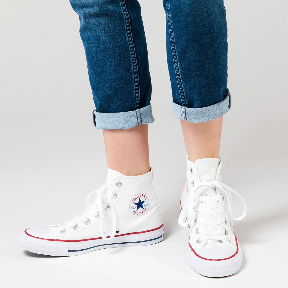 Mens Casual Trainers Converse CHUCK TAYLOR ALL STAR M7650C White