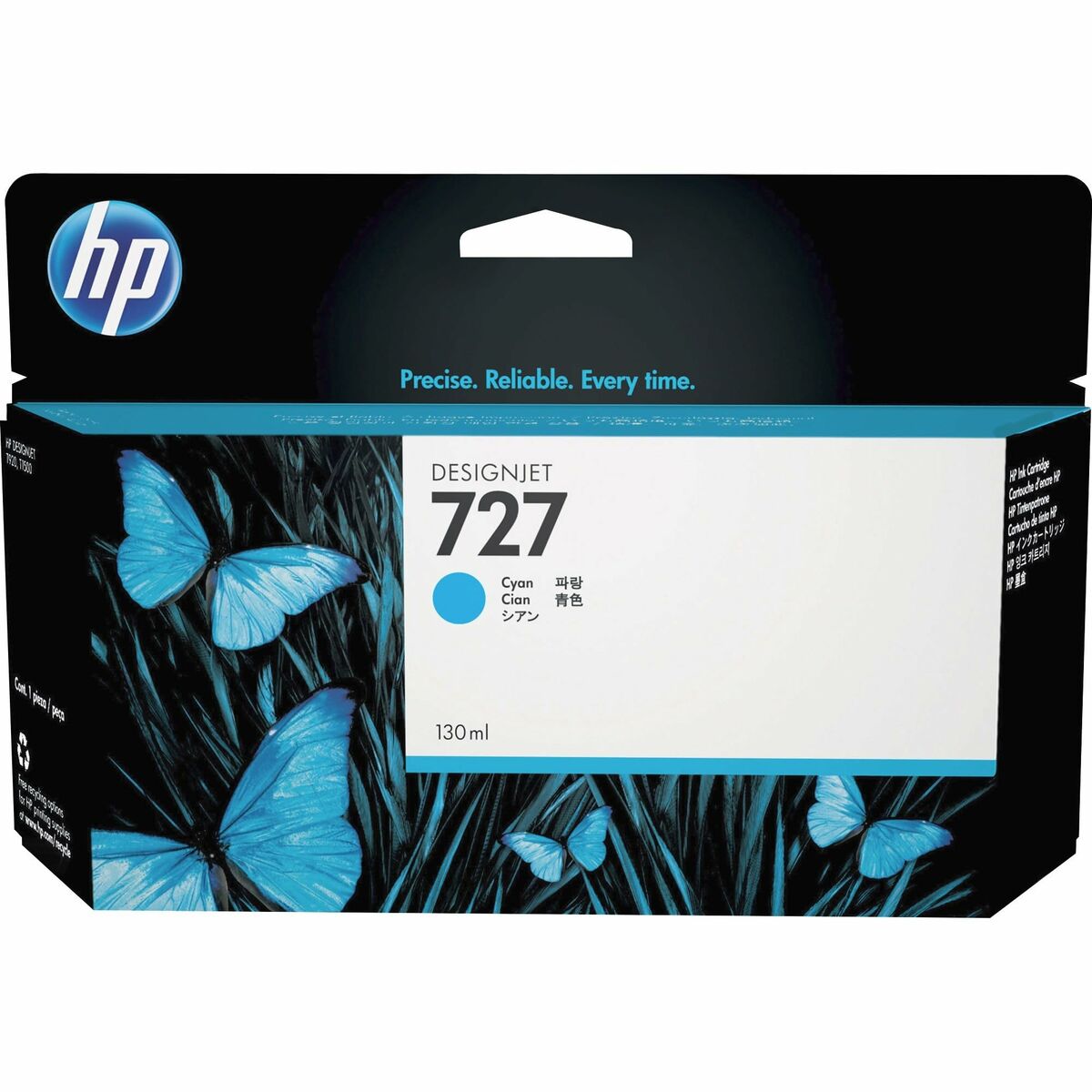 Original Ink Cartridge HP HEWB3P19A Cyan