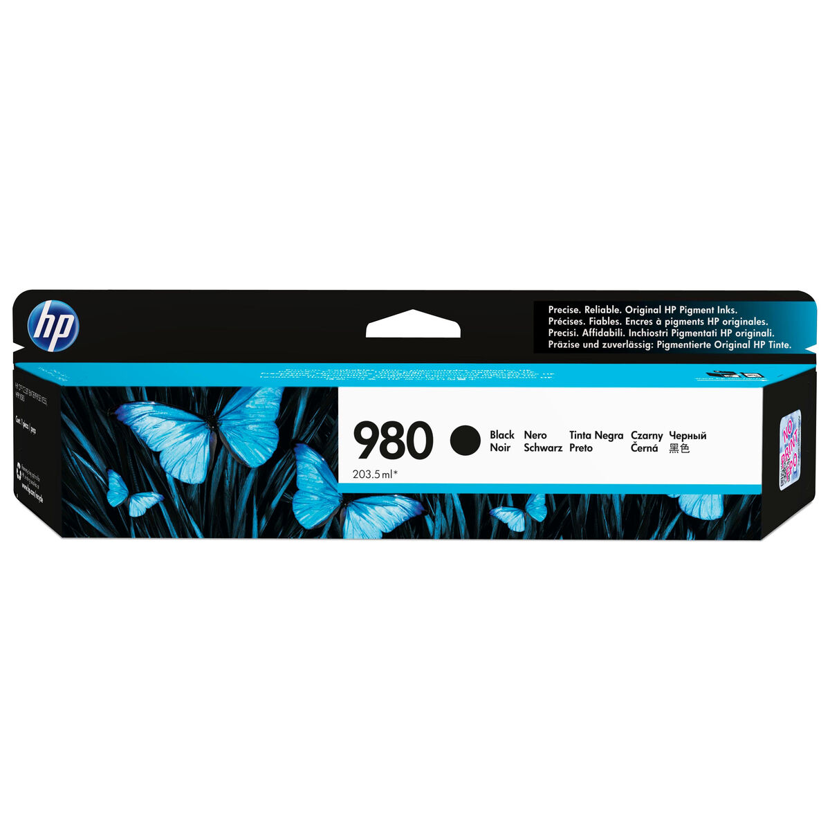 Original Ink Cartridge HP D8J10A Black Original Ink Cartridge HP D8J10A Black