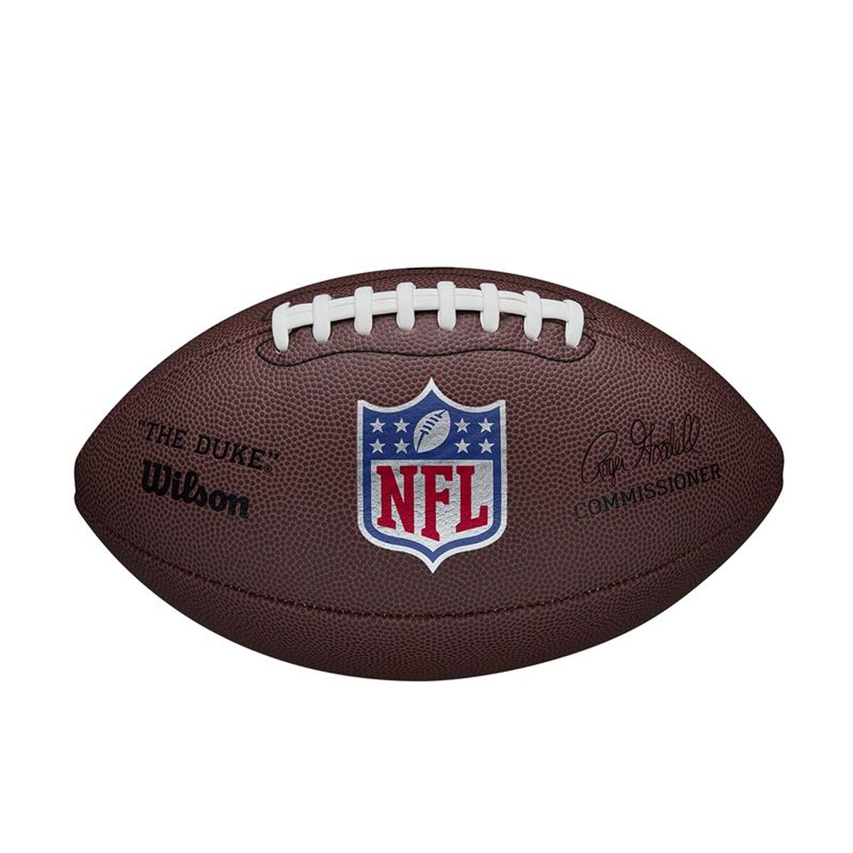 Rugby Ball Wilson NFL Duke Replica FB White Brown