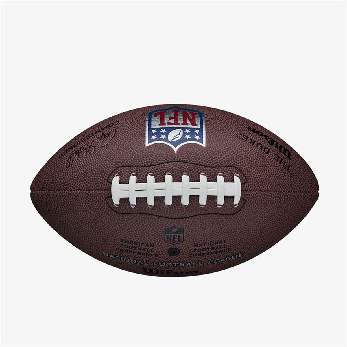 Rugby Ball Wilson NFL Duke Replica FB White Brown