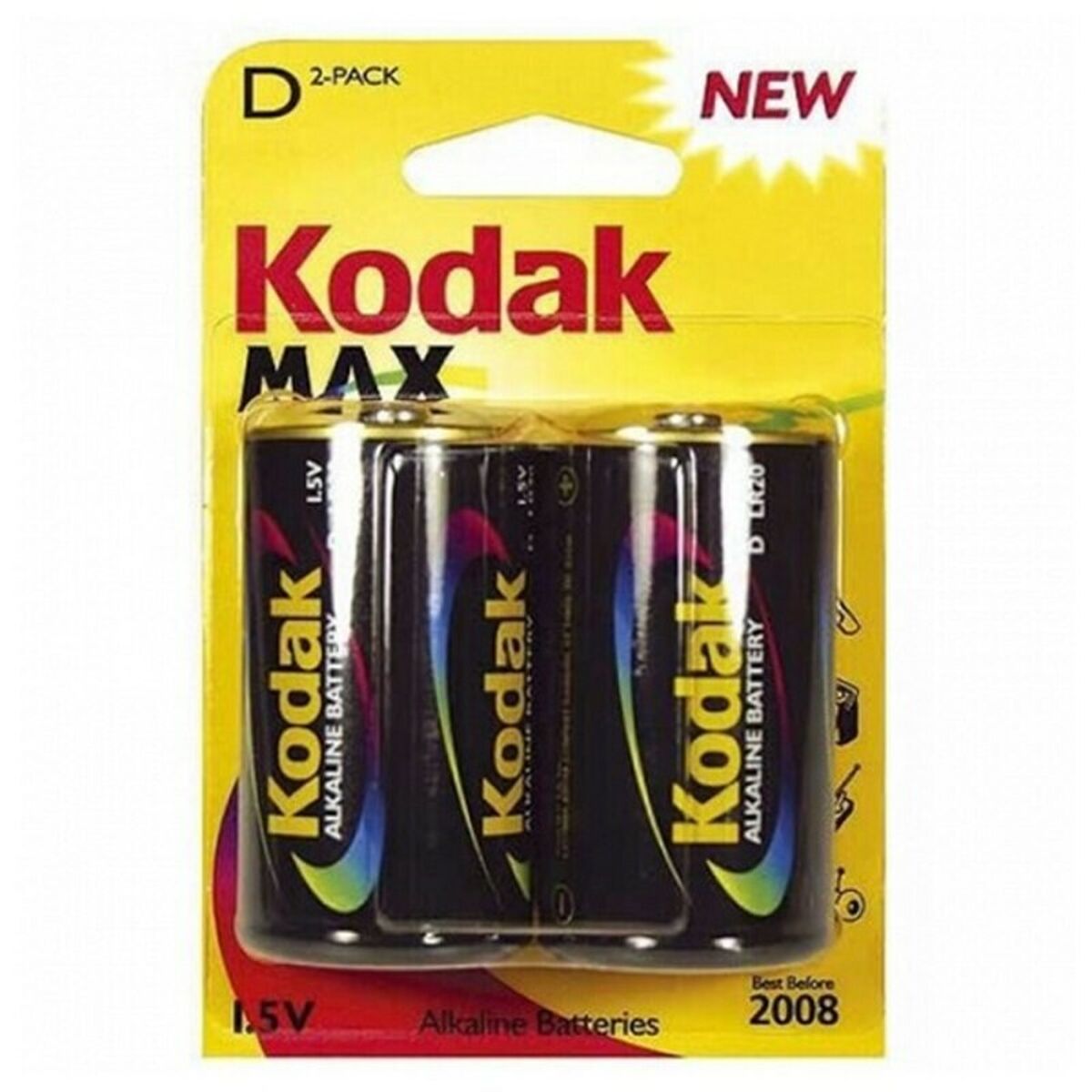 Alkaline Battery Kodak LR20 1,5 V (2 pcs) Alkaline Battery Kodak LR20 1,5 V (2 pcs)