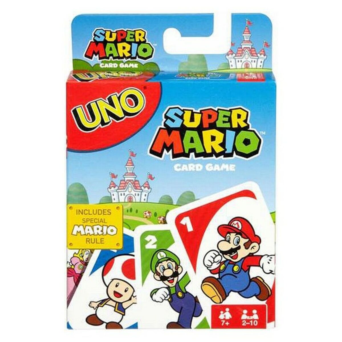 Card Game UNO Super Mario Mattel DRD00 Card Game UNO Super Mario Mattel DRD00
