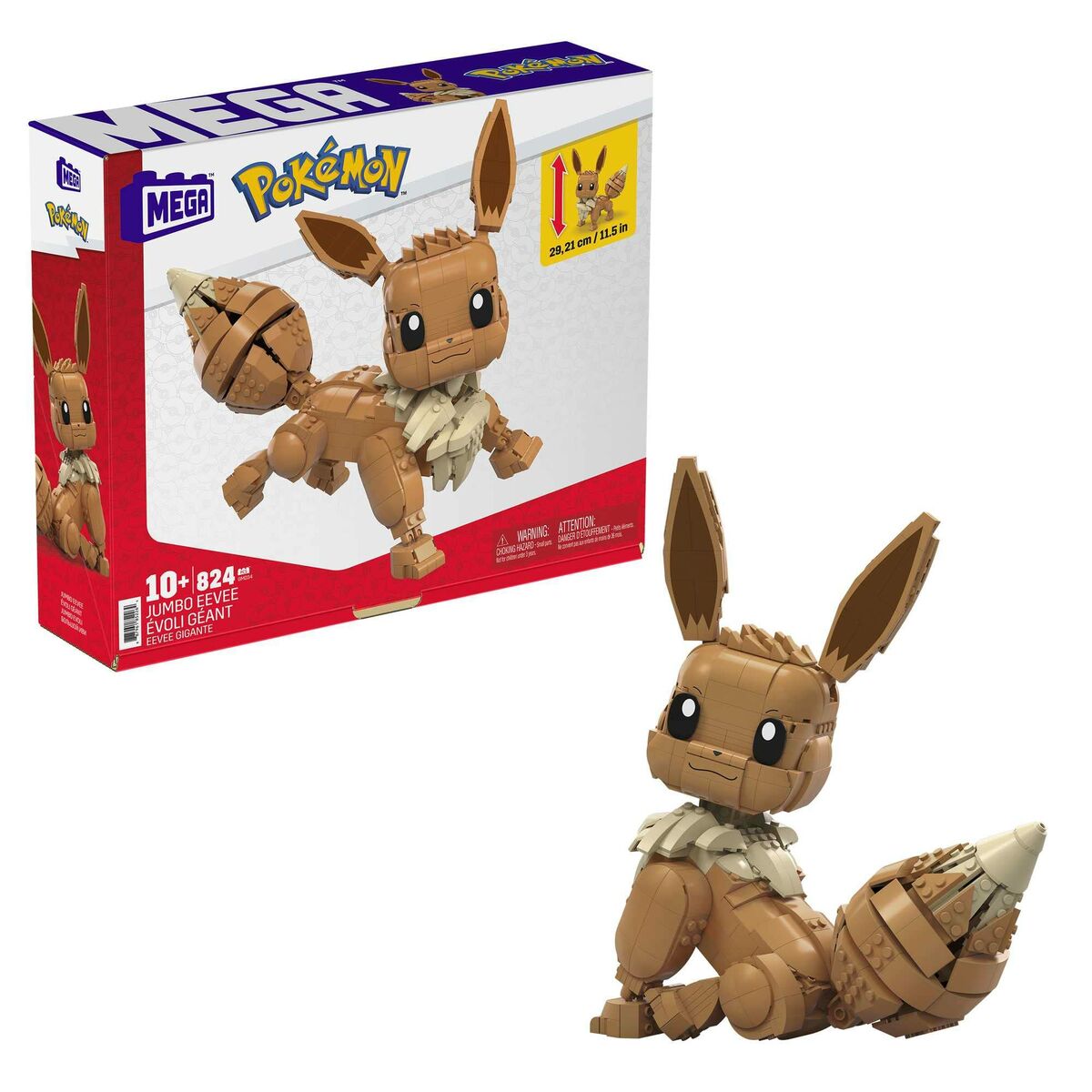 Construction set PokÃ©mon Pokemon Eevee Giant Multicolour