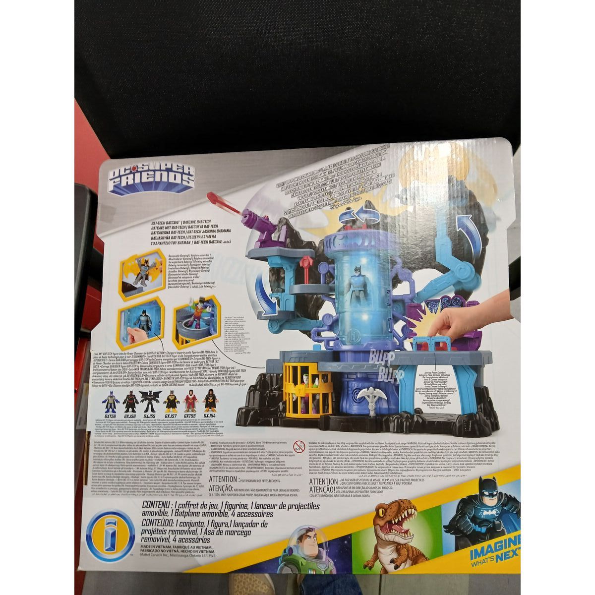 Playset Batman Super Friends Bat-tech Batcave Lights with sound 40 x 38 cm