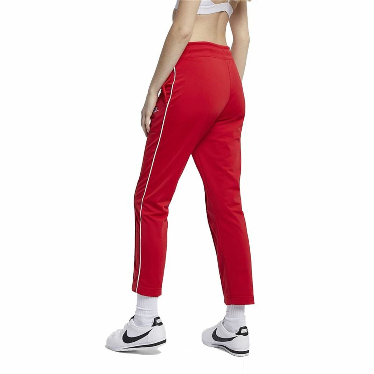Adult’s Tracksuit Bottoms Nike Sportswear Heritage Lady Crimson Red