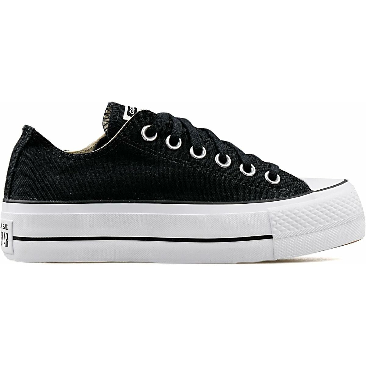 Womens Casual Trainers Converse ALL STAR LIFT Black 37.5