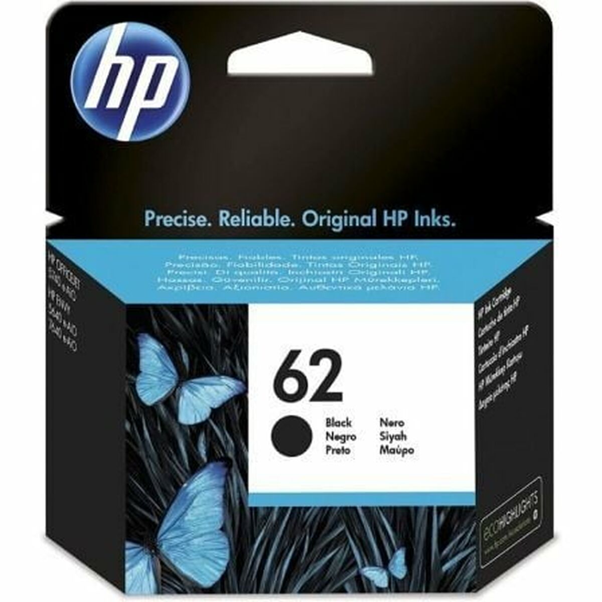Original Ink Cartridge HP 62 Black Original Ink Cartridge HP 62 Black