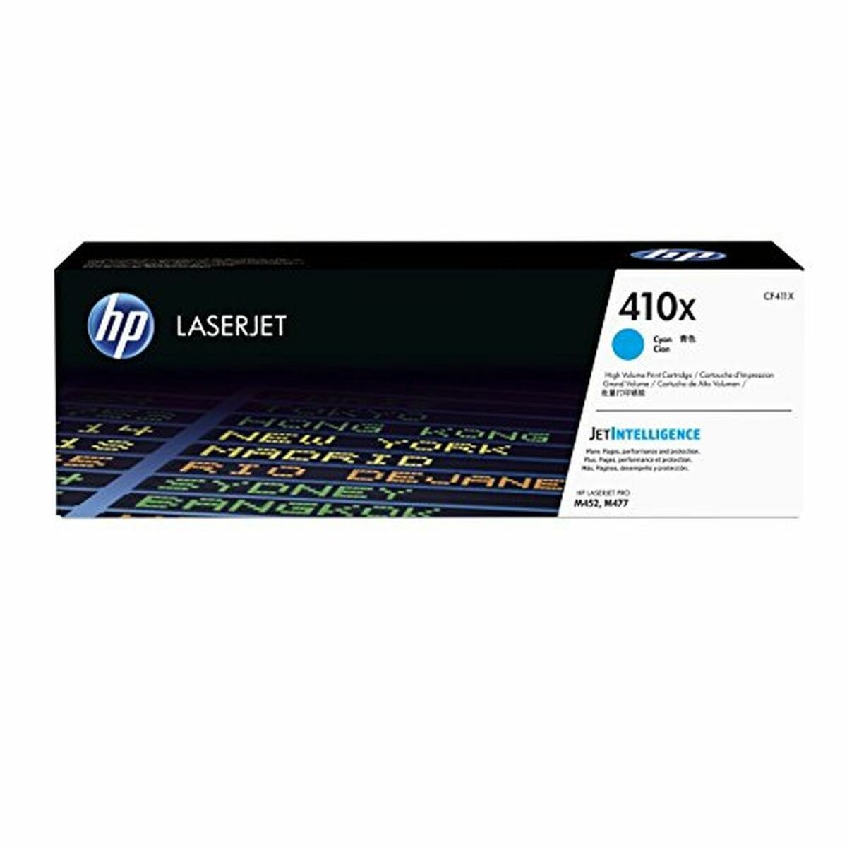 Original Toner Hewlett Packard CF411X Cyan (1 Unit) Original Toner Hewlett Packard CF411X Cyan (1 Unit)