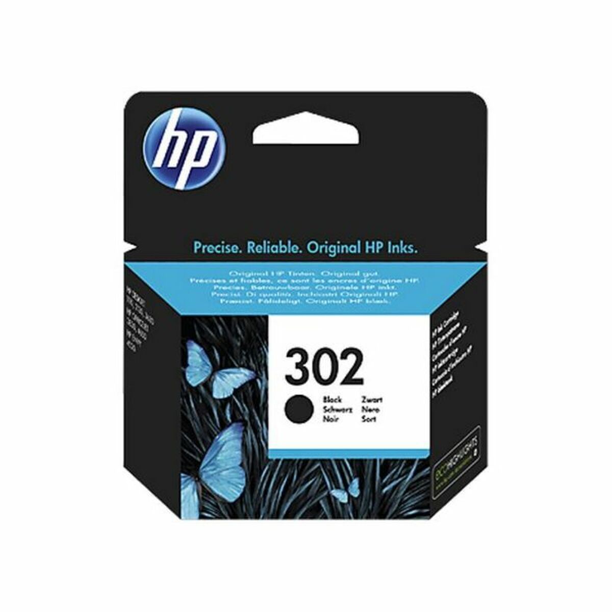 Original Ink Cartridge HP F6U66AE Black Original Ink Cartridge HP F6U66AE Black