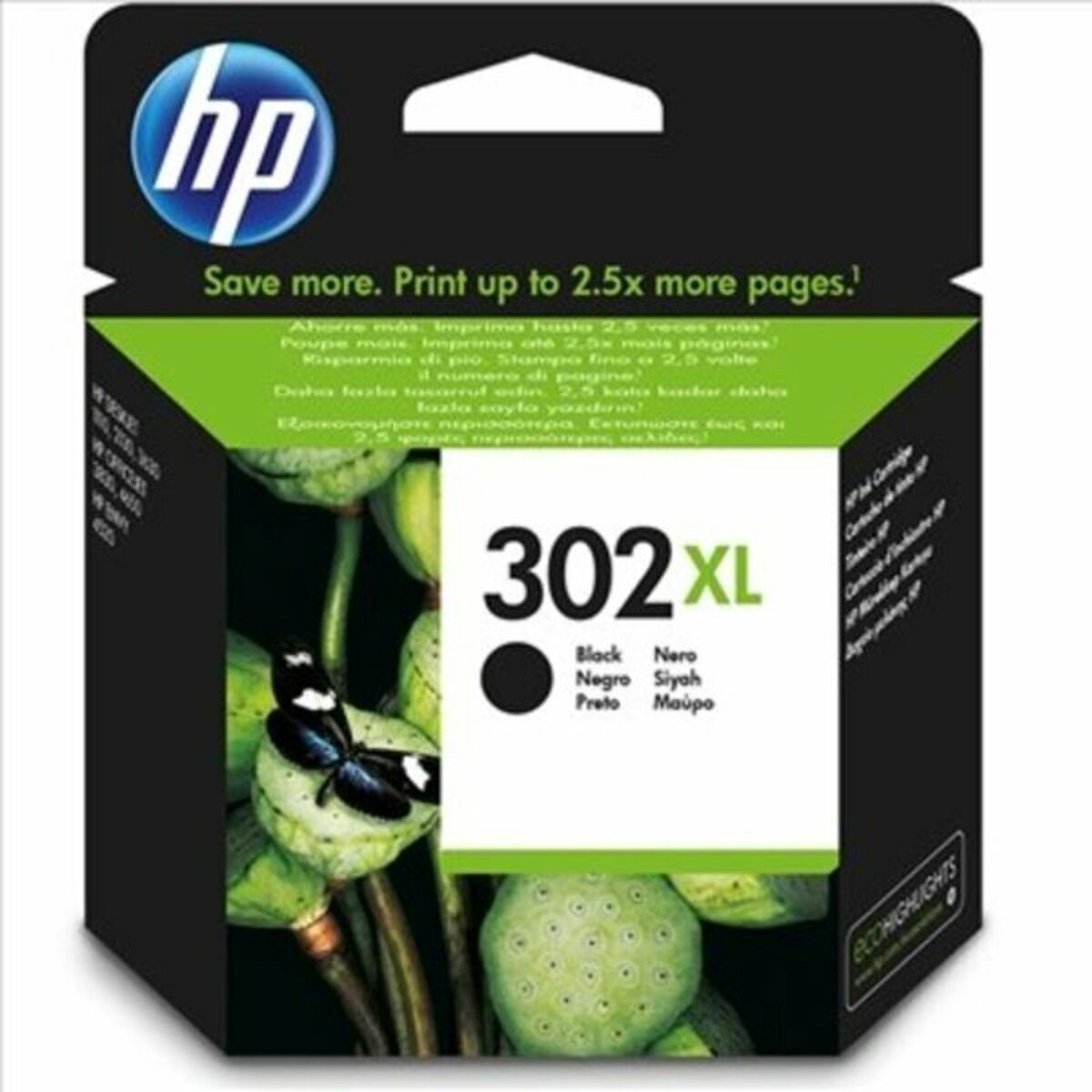 Original Ink Cartridge HP 302 XL Black Original Ink Cartridge HP 302 XL Black