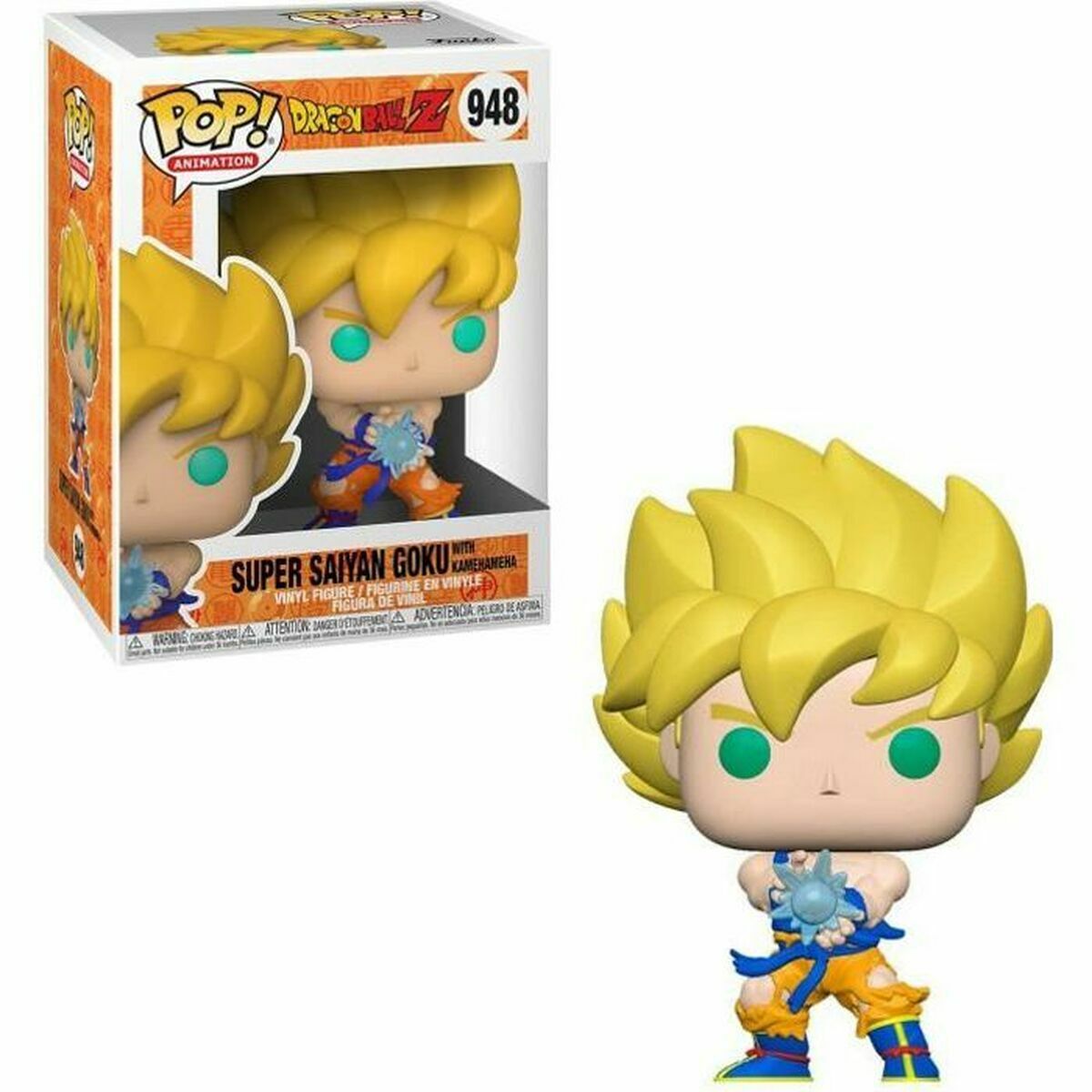 Action Figure Funko Pop! Dragon Ball Z S9 – SS Goku w / Kamehameha Wave