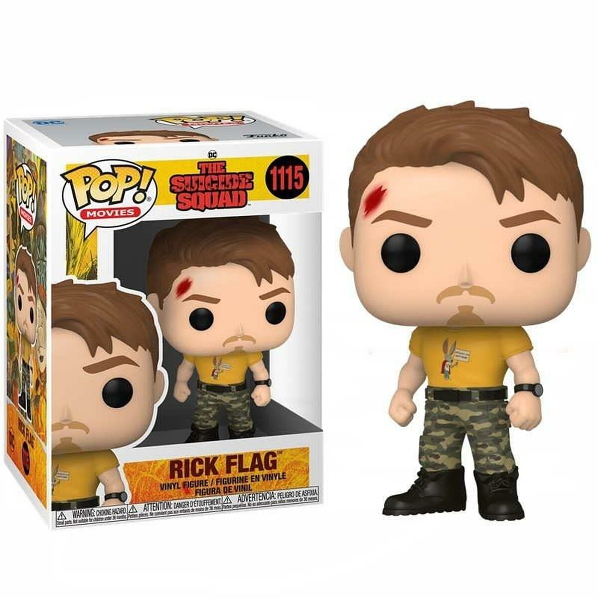 Collectable Figures Funko Pop! The Suicide Squad – Rick Flag Nº1115
