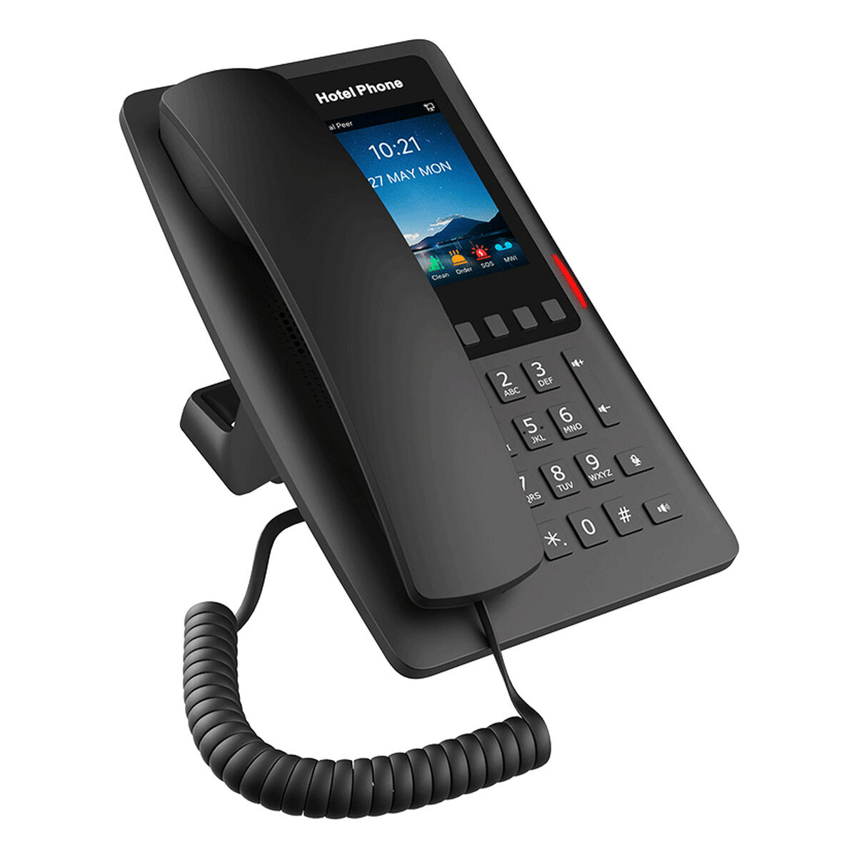 Landline Telephone Fanvil H6W Black