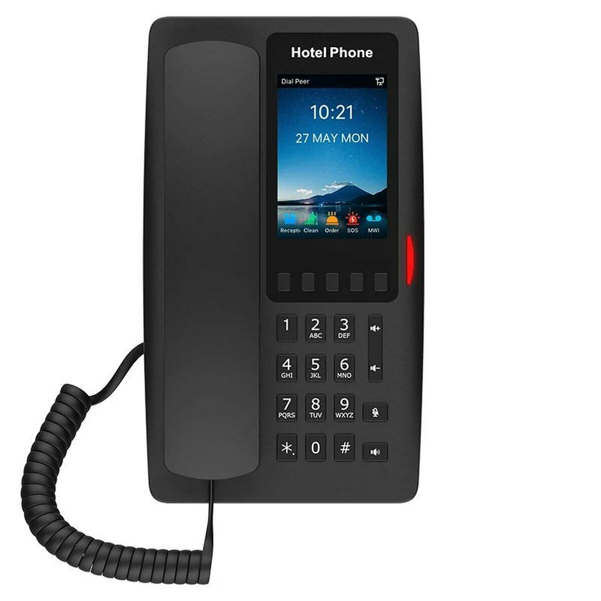 Landline Telephone Fanvil H6W Black